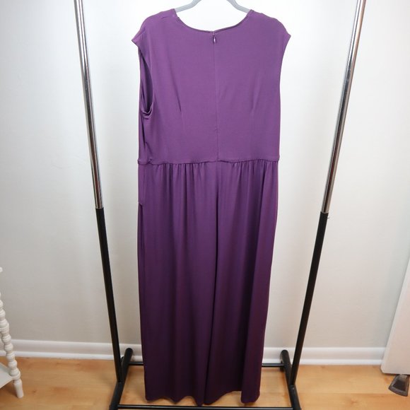 Purple Jumpsuit Plus Size - Picture 2 of 15